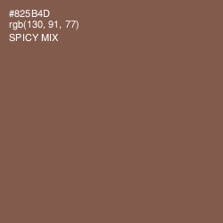 #825B4D - Spicy Mix Color Image